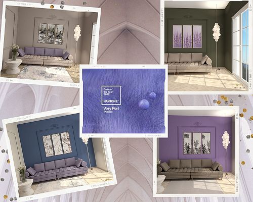 Kolorem roku 2022 według Pantone jest ... Very Peri!