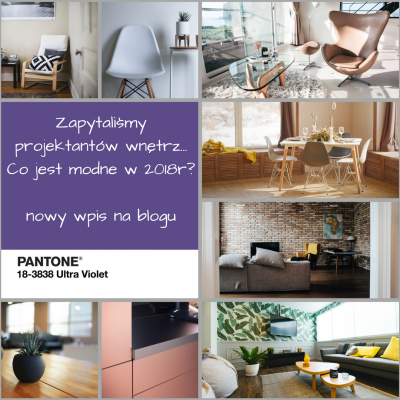 Bieżące trendy w designie według projektantów