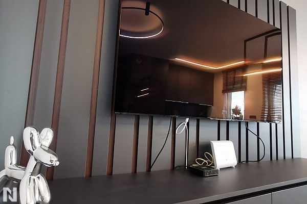 Acrylux Mat Metallic Antracyt 8855 - realizacja NIU.projekt